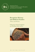 Cover: Reception History and Biblical Studies - T.& T.Clark Ltd