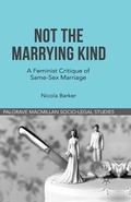 Cover: Not The Marrying Kind - Palgrave Macmillan
