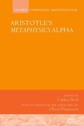 Cover: Aristotle's Metaphysics Alpha - Oxford University Press