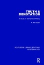 Cover: Truth & Denotation - Routledge
