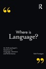 Cover: Where is Language? - Bloomsbury Academic