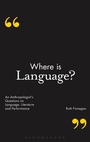 Cover: Where is Language? - Bloomsbury Academic