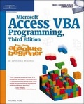 Cover: MicrosoftA (R) Access VBA Programming for the Absolute Beginner - Course Technology Inc