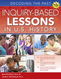Enlarge image Cover: Inquiry-Based Lessons in U.S. History - Prufrock Press