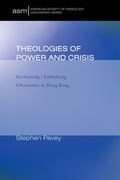 Cover: Theologies of Power and Crisis - Wipf and Stock Publishers