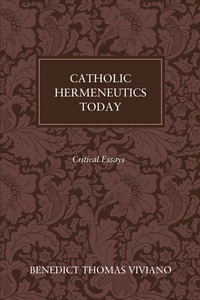 Abbildung von: Catholic Hermeneutics Today - Wipf and Stock Publishers