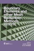 Cover: Boundary Elements and Other Mesh Reduction Methods XXXVIII - WIT Press
