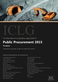 Cover: The International Comparative Legal Guide to: Public Procurement 2015 - Global Legal Group Ltd