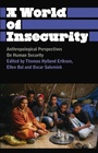 Cover: A World of Insecurity - Pluto Press