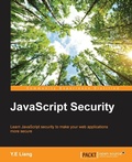 Cover: JavaScript Security - Packt Publishing