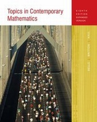 Enlarge image Cover: Topics in Contemporary Mathematics : Expanded Version - Houghton Mifflin