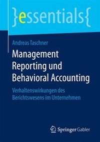 Abbildung von: Management Reporting und Behavioral Accounting - Springer Gabler