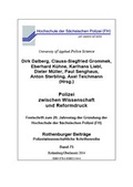 Cover: Polizei zwischen Wissenschaft und Reformdruck - Hochschule der S&auml;chsischen Polizei (FH)