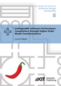 Cover: Configurable Software Performance Completions through Higher-Order Model Transformations - KIT Scientific Publishing
