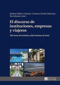 Cover: El discurso de instituciones, empresas y viajeros - Peter Lang Verlag
