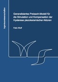 Cover: Generalisiertes Preisach-Modell f&uuml;r die Simulation und Kompensation der Hysterese piezokeramischer Aktoren - Dr. Hut