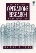 Cover: Operations Research - Pearson
