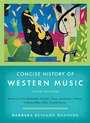 Cover: Concise History of Western Music - WW Norton & Co