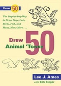 Cover: Draw 50 Animal 'toons - Turtleback Books