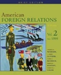 Cover: American Foreign Relations: Since 1895 v. 2 - Houghton Mifflin