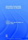 Cover: Innovative Community Responses to Disaster - Routledge