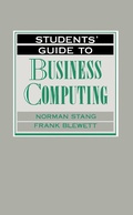 Cover: Students' Guide to Business Computing - Elsevier