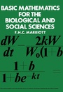 Cover: Basic Mathematics for the Biological and Social Sciences - Elsevier
