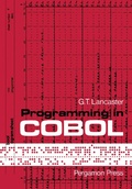 Cover: Programming in COBOL - Elsevier