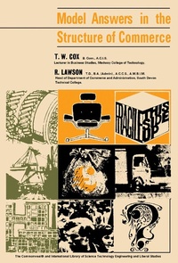 Enlarge image Cover: Model Answers in the Structure of Commerce - Elsevier