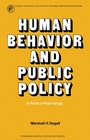 Cover: Human Behavior and Public Policy - Elsevier