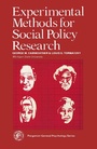 Cover: Experimental Methods for Social Policy Research - Elsevier