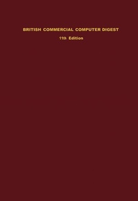 Enlarge image Cover: British Commercial Computer Digest - Elsevier