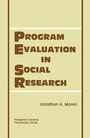 Cover: Program Evaluation in Social Research - Elsevier