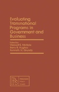 Cover: Evaluating Transnational Programs in Government and Business - Elsevier