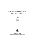Cover: Strategic Perspectives on Social Policy - Elsevier