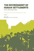 Cover: The Environment of Human Settlements Human Well-Being in Cities - Elsevier