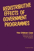 Cover: Redistributive Effects of Government Programmes - Elsevier