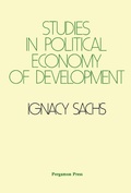 Cover: Studies in Political Economy of Development - Elsevier