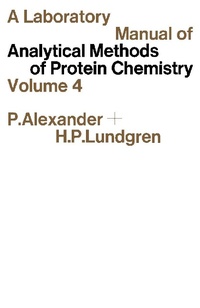 Enlarge image Cover: A Laboratory Manual of Analytical Methods of Protein Chemistry - Elsevier