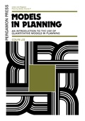 Cover: Models in Planning - Elsevier