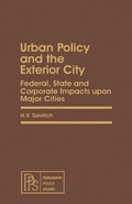 Cover: Urban Policy and the Exterior City - Elsevier