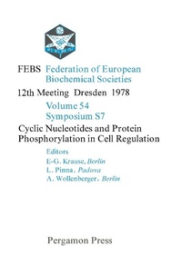 Enlarge image Cover: Cyclic Nucleotides and Protein Phosphorylation in Cell Regulation - Elsevier