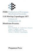 Cover: Membrane Proteins - Elsevier