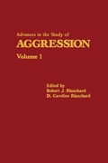 Cover: Advances in the Study of Aggression - Academic Press
