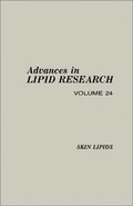 Cover: Advances in Lipid Research: v. 24 - Academic Press