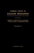 Cover: Current Topics in Cellular Regulation - Academic Press