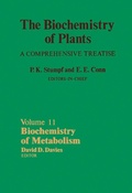 Cover: Biochemistry of Metabolism - Academic Press