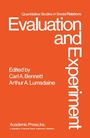 Cover: Evaluation and Experiment - Academic Press