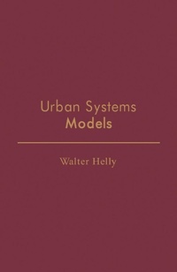 Enlarge image Cover: Urban Systems Models - Academic Press