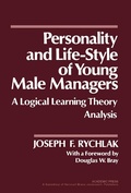 Cover: Personality and Life-Style of Young Male Managers - Academic Press